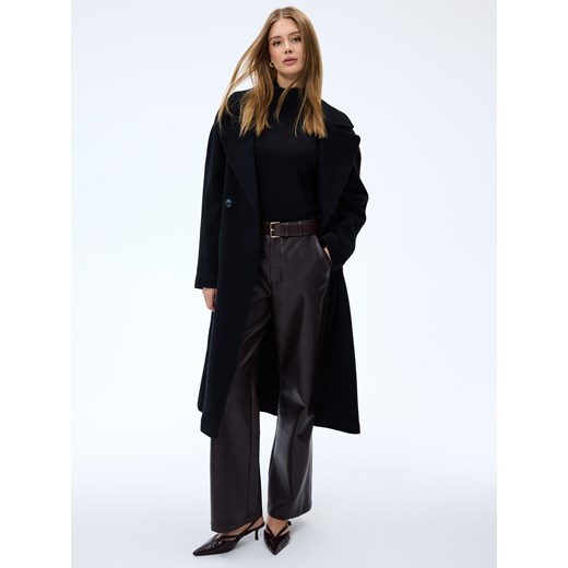 Mohito - Czarna bluzka z golfem - czarny Mohito L Mohito