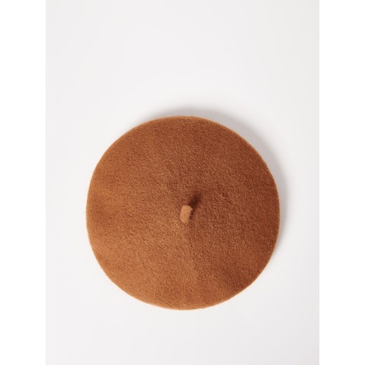 Mohito - Beret z wełną - brązowy Mohito S/M Mohito