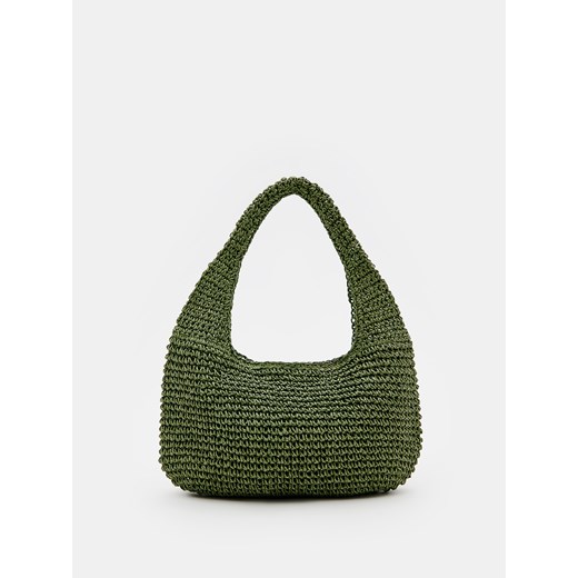 Mohito - Torebka koszyk - oliwkowy - id: 808GD-91X - marki Mohito - 185927426 Mohito - Torebka koszyk - oliwkowy ze sklepu Mohito w kategorii Torebki hobo - zdjęcie 185927426