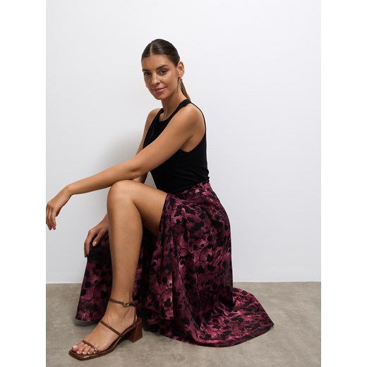 Mohito - Spódnica midi - mahoń ze sklepu Mohito w kategorii Spódnice - zdjęcie 185927527