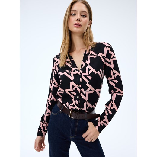 Mohito - Bluzka z wiskozy - czarny Mohito 32 Mohito