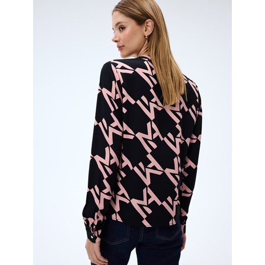 Mohito - Bluzka z wiskozy - czarny Mohito 44 Mohito