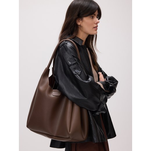 Reserved - Torebka hobo - brązowy Reserved ONE SIZE Reserved