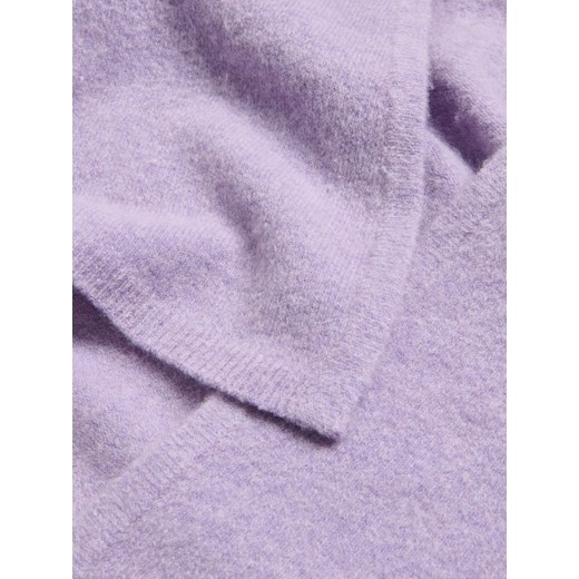 Reserved - Kardigan z dodatkiem wełny - lawendowy Reserved XL Reserved