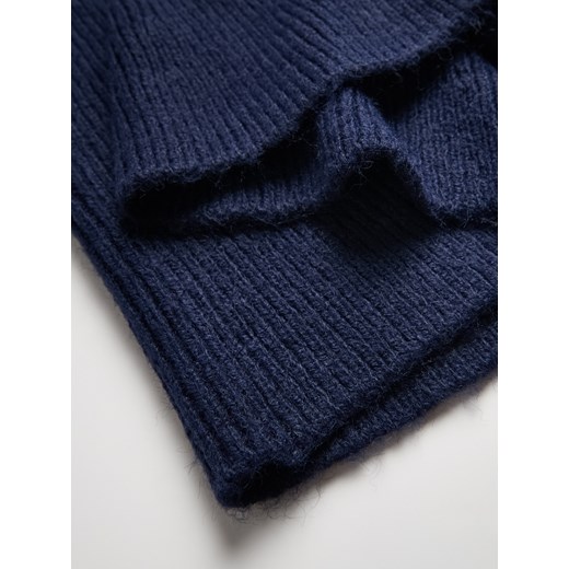 Reserved - Dzianinowa spódnica mini - granatowy Reserved S Reserved