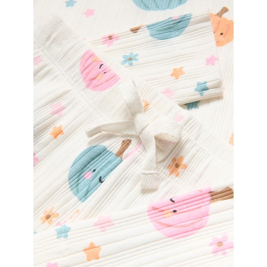 Reserved - Dwuczęściowa piżama - złamana biel Reserved 122/128 (6-8 lat) Reserved