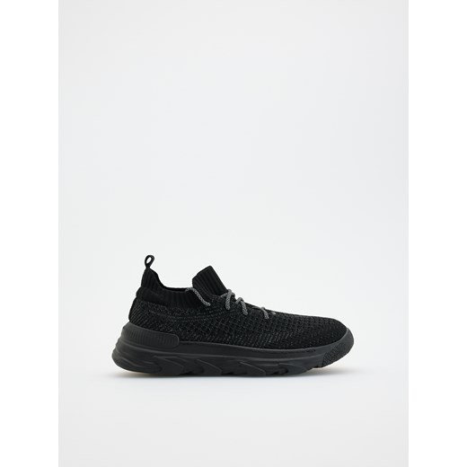 Reserved - Sportowe sneakersy - czarny ze sklepu Reserved w kategorii Buty sportowe męskie - zdjęcie 185931279