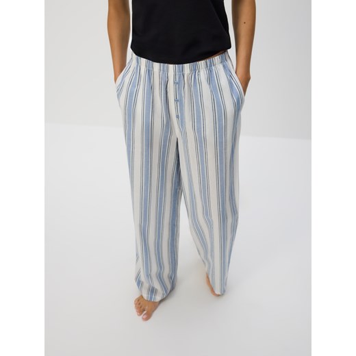 Reserved - Spodnie piżamowe - granatowy Reserved XL Reserved