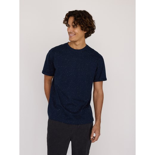 Reserved - T-shirt comfort fit - granatowy ze sklepu Reserved w kategorii T-shirty męskie - zdjęcie 185932605