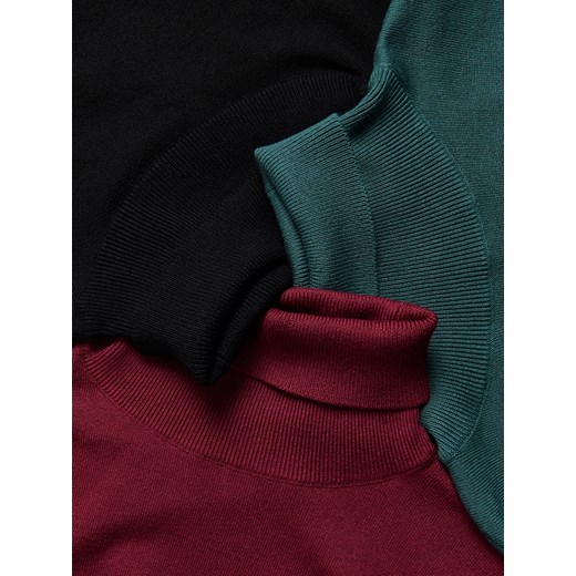 Reserved - Golf z wiskozą - bordowy Reserved M Reserved