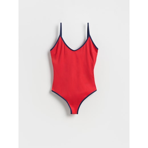 Reserved - Jednoczęściowy strój plażowy z ochroną UV - wielobarwny ze sklepu Reserved w kategorii Stroje kąpielowe - zdjęcie 185933959