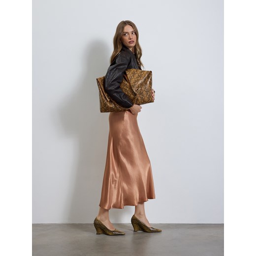 Reserved - Torebka hobo ze zwierzęcym wzorem - wielobarwny ze sklepu Reserved w kategorii Torebki damskie - zdjęcie 185934305