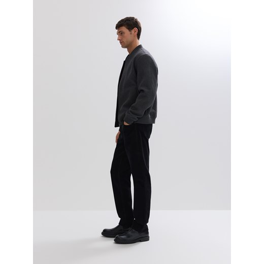 Reserved - Kurtka bomberka z wełną - ciemnoszary Reserved M Reserved