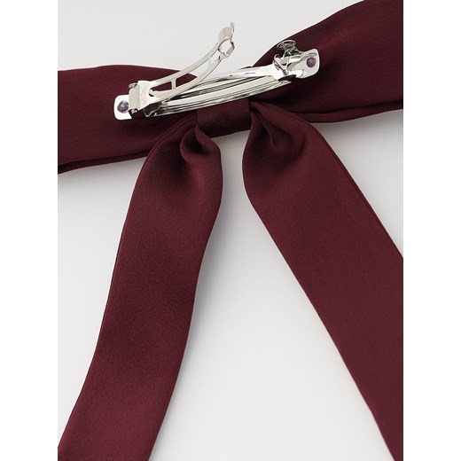 Reserved - Spinka do włosów z kokardą - bordowy Reserved ONE SIZE Reserved