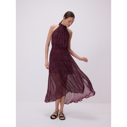 Reserved - Sukienka z dekoltem halter - wielobarwny ze sklepu Reserved w kategorii Sukienki - zdjęcie 185939188
