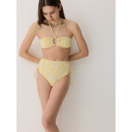 Reserved - Góra od stroju kąpielowego - żółty ze sklepu Reserved w kategorii Stroje kąpielowe - zdjęcie 185940845
