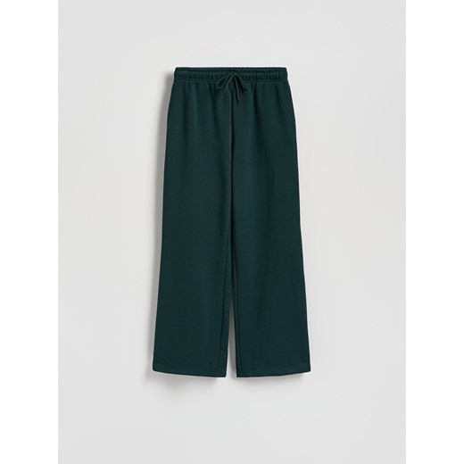 Reserved - Bawełniane spodnie dresowe - morski Reserved XS Reserved