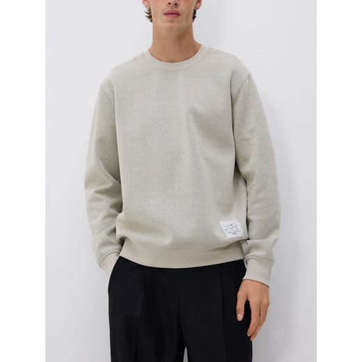 Reserved - Bluza z naszywką - jasnoszary ze sklepu Reserved w kategorii Bluzy męskie - zdjęcie 185942838