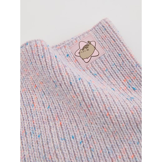 Reserved - Dzianinowy komin Pusheen - wielobarwny Reserved ONE SIZE Reserved