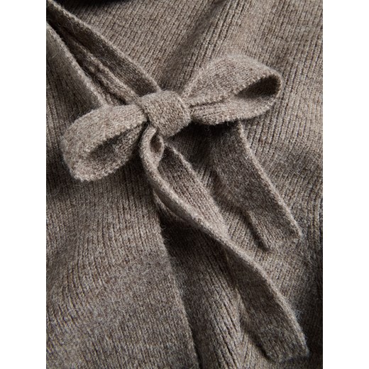 Reserved - Kołnierz z domieszką wełny - brązowy Reserved ONE SIZE Reserved