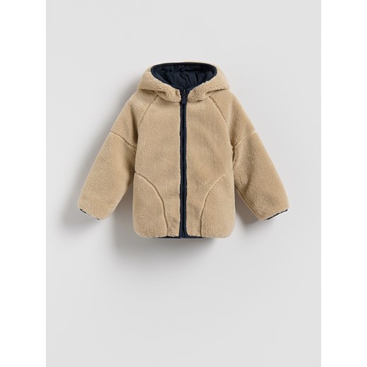 Reserved - Kurtka dwustronna - granatowy ze sklepu Reserved w kategorii Kurtki chłopięce - zdjęcie 185945678