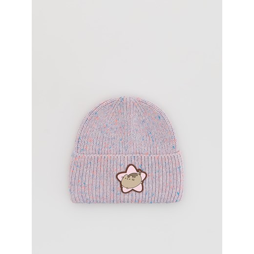 Reserved - Dzianinowa czapka Pusheen - wielobarwny ze sklepu Reserved w kategorii Czapki dziecięce - zdjęcie 185948549