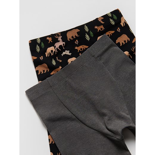 Reserved - Bawełniane kalesony 2 pack - czarny Reserved 110/116 (4-6 lat) Reserved