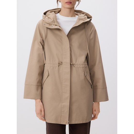 Reserved - Kurtka z kapturem - beżowy ze sklepu Reserved w kategorii Kurtki damskie - zdjęcie 185949278