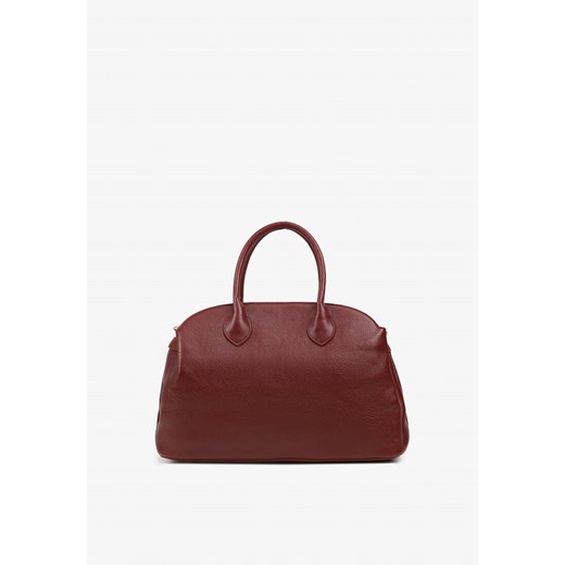 Bordowa Torebka Shopperka na Ramię z Paskiem Arovire ze sklepu renee.pl w kategorii Torby Shopper bag - zdjęcie 185954396