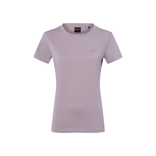 BOSS Orange Koszulka damska - C_Esogo_1 Kobiety Bawełna bzowy jednolity - id: 670802-0012-09900 - marki BOSS HUGO BOSS - 185956636 BOSS Orange Koszulka damska - C_Esogo_1 Kobiety Bawełna bzowy jednolity ze sklepu vangraaf w kategorii Bluzki damskie - zdjęcie 185956636