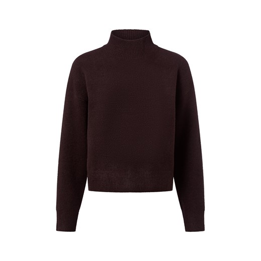 Neo Noir Damski sweter z dzianiny - Paulina Kobiety czekoladowy jednolity Neo Noir 40 vangraaf