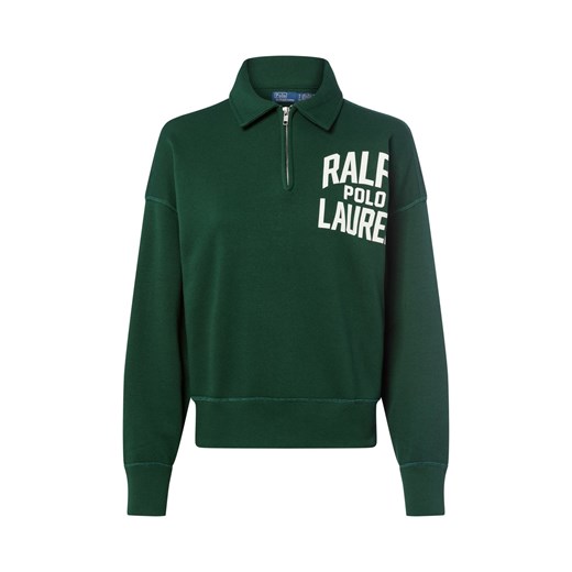 Polo Ralph Lauren Bluza damska Kobiety jodłowy jednolity ze sklepu vangraaf w kategorii Bluzy damskie - zdjęcie 185956825