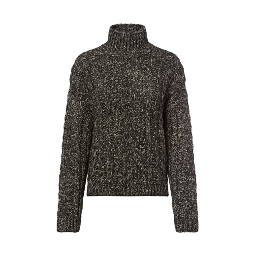 Marc O'Polo Sweter damski z dzianiny z zawartością alpaki Kobiety dzianina grubo tkana antracytowy marmurkowy ze sklepu vangraaf w kategorii Swetry damskie - zdjęcie 185956839