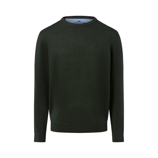 Fynch-Hatton Męski sweter Mężczyźni Bawełna oliwkowy marmurkowy - id: 781473-0003-09920 - marki Fynch Hatton - 185956848 Fynch-Hatton Męski sweter Mężczyźni Bawełna oliwkowy marmurkowy ze sklepu vangraaf w kategorii Swetry męskie - zdjęcie 185956848