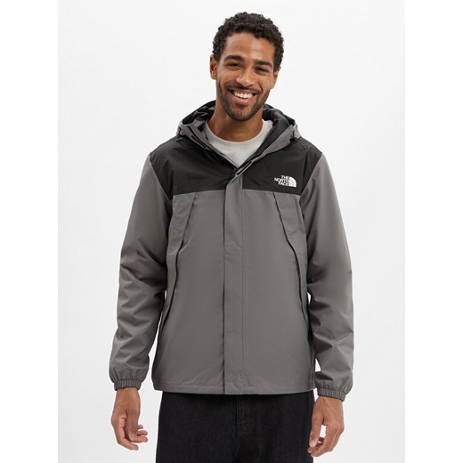 The North Face Kurtka męska Mężczyźni szary jednolity ze sklepu vangraaf w kategorii Kurtki męskie - zdjęcie 185957069