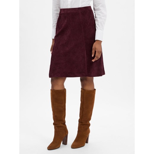 Marie Lund Damska spódnica sztruksowa Kobiety malinowy wypukły wzór tkaniny Marie Lund 42 vangraaf
