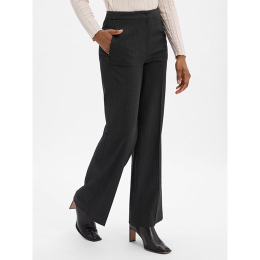 Marc O'Polo Damskie spodnie biznesowe Kobiety antracytowy w paski ze sklepu vangraaf w kategorii Spodnie damskie - zdjęcie 185957287
