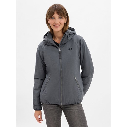Ragwear Damska kurtka funkcjonalna - Dizzie Warm Kobiety antracytowy jednolity ze sklepu vangraaf w kategorii Kurtki damskie - zdjęcie 185957369