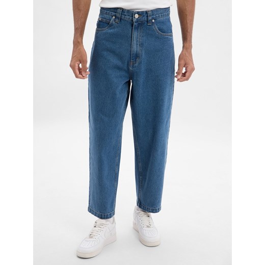 Santa Cruz Dżinsy - Duże spodnie Mężczyźni medium stone jednolity ze sklepu vangraaf w kategorii Jeansy męskie - zdjęcie 185957376
