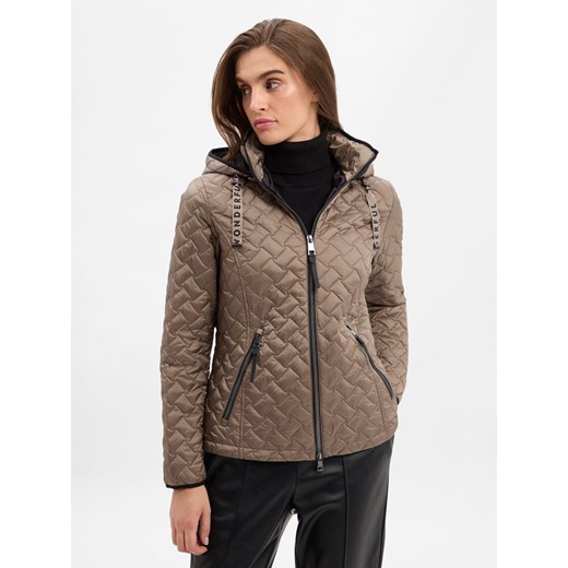 Franco Callegari Damska kurtka pikowana Kobiety taupe jednolity ze sklepu vangraaf w kategorii Kurtki damskie - zdjęcie 185957379