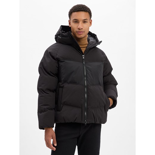ellesse Męska kurtka funkcjonalna - Raffaele Mężczyźni czarny jednolity - id: 789866-0001-09900 - marki Ellesse - 185957425 ellesse Męska kurtka funkcjonalna - Raffaele Mężczyźni czarny jednolity ze sklepu vangraaf w kategorii Kurtki męskie - zdjęcie 185957425