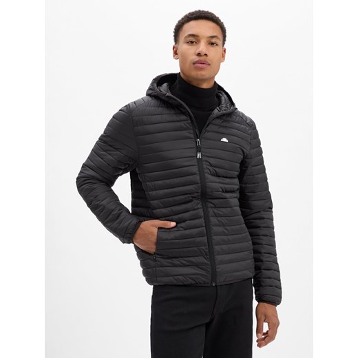 ellesse Pikowana kurtka męska - Pallochi Mężczyźni czarny jednolity - id: 789868-0001-09900 - marki Ellesse - 185957426 ellesse Pikowana kurtka męska - Pallochi Mężczyźni czarny jednolity ze sklepu vangraaf w kategorii Kurtki męskie - zdjęcie 185957426
