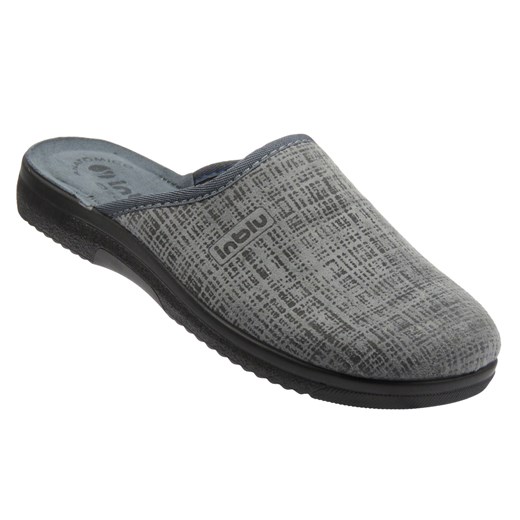 Kapcie Męskie INBLU DG-18, szare ze sklepu ulubioneobuwie w kategorii Kapcie męskie - zdjęcie 185957776