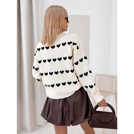 sweter eleonor ecru one size ONE SIZE UBRA