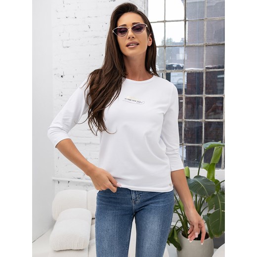 bluzka happy biała one size - id: prod-81647-group - marki UBRA - 185958495 bluzka happy biała one size ze sklepu UBRA w kategorii Bluzki damskie - zdjęcie 185958495