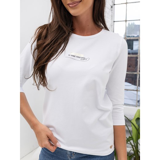 bluzka happy biała one size ONE SIZE UBRA