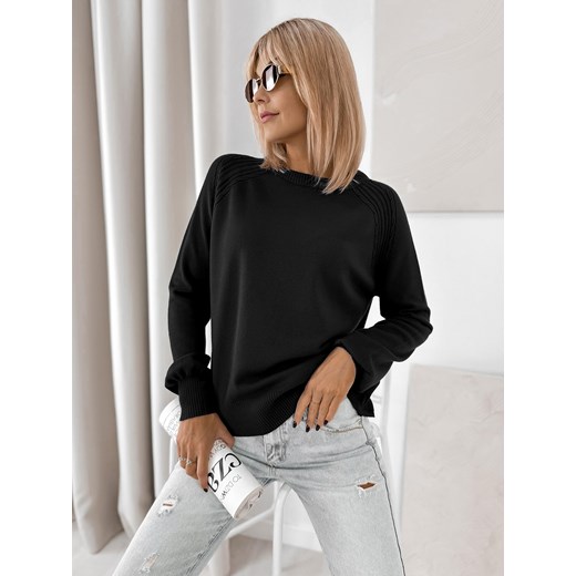 sweter federica czarny one size ONE SIZE UBRA