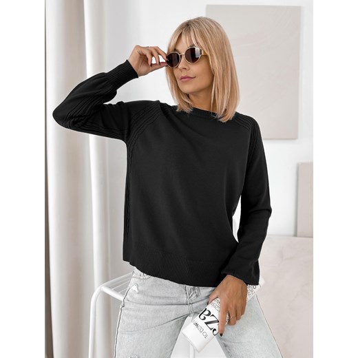 sweter federica czarny one size ONE SIZE UBRA