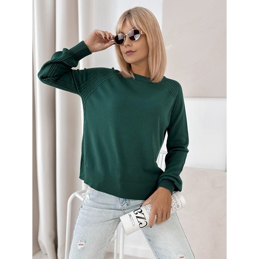 sweter federica zielony one size ze sklepu UBRA w kategorii Swetry damskie - zdjęcie 185958697