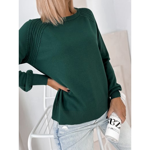 sweter federica zielony one size ONE SIZE UBRA